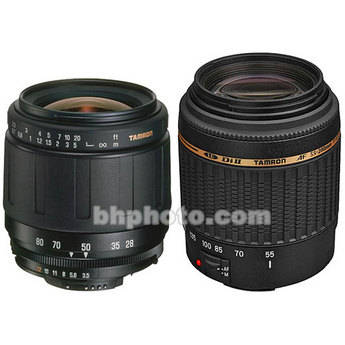 Tamron 28-80mm and 55-200mm LD  Digital SLR Lens Kit