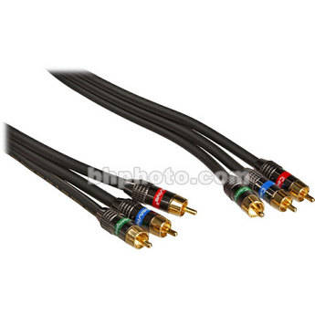 Comprehensive XHD Component Video 3 RCA Male to 3 RCA Male Cable - 3'