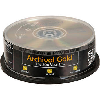 Delkin Devices Archival Gold SA CD-R (25)