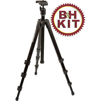 Manfrotto by Bogen Imaging 725B Digi Black Tripod with Ballhead