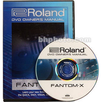 Roland DVD: Owner's Manual for Fantom-X6, X7, and X8