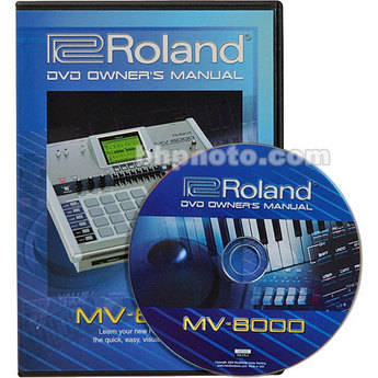 Roland DVD: Owner's Manual for MV-8000 - MIDI Production Studio with Sampling