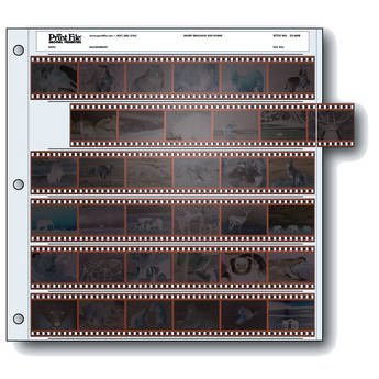 Print File Archival Storage Page for Negatives, 35mm - 25 Packs