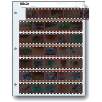 Print File Archival Storage Page for Negatives, 35mm - 25 Pack