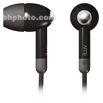 iLuv i301 In-Ear Stereo Headphones for iPod (Black)