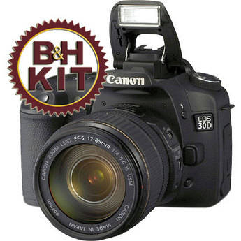 Canon Kit de C�mera Digital EOS 30D com Lente 17-85mm EF-S IS USM