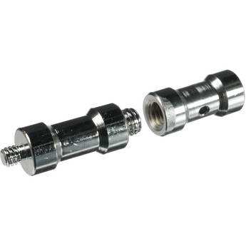 Smith-Victor Brass Adapter - 1/4 and 3/8 Female
