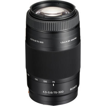 Sony SAL-75300 AF D 75-300mm f/4.5-5.6 Autofocus Lens