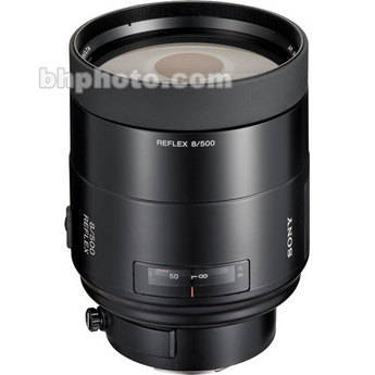 Sony SAL-500F80 Telephoto 500mm f/8.0 Reflex Autofocus Lens