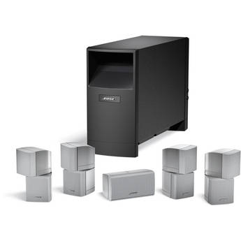 Bose Acoustimass 10 Series IV Home Entertainment Speaker System (Silver)