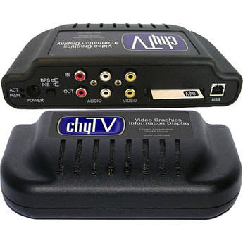 Chyron 7A00268 - Sinal Digital de TV Sistema ChyTV  (USB/NTSC)