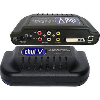 Chyron 7A10244 - Sinal Digital de TV Sistema ChyTV  (USB/PAL)
