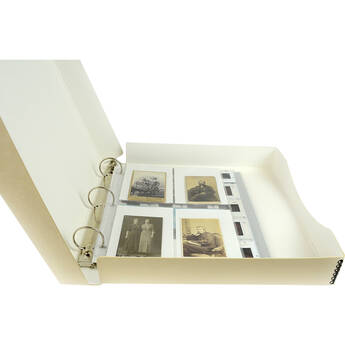 Archival Methods 06-001 Binder Box  (1.5" O-Ring, Tan)