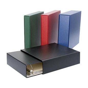 Archival Methods Matching Binders with Slip-in Case - 1" D-Ring - Red
