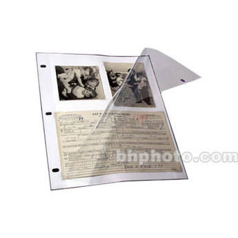 Archival Methods 3-Ring Page Protectors - 9 x 11" 