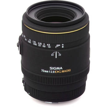 Sigma 70mm f/2.8 EX DG Macro Autofocus Lens for Sigma SLR Camera