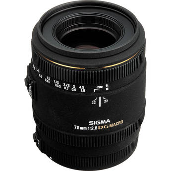 Sigma 70mm f/2.8 EX DG Macro AF Lens for Nikon AF