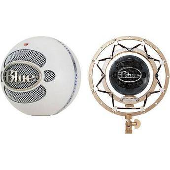 Blue Snowball USB Microphone Podcasting Kit