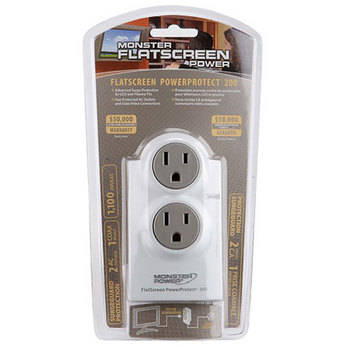 Monster-Power FlatScreen PowerProtect 200 Surge Protector
