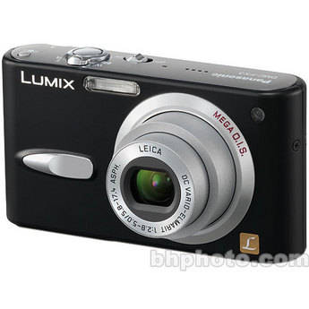 Panasonic Lumix DMC-FX3 Digital Camera (Black)