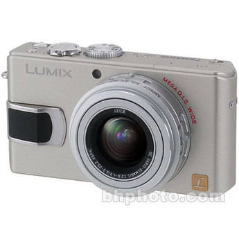 Panasonic C�mera Digital Lumix DMC-LX2 (Prata)