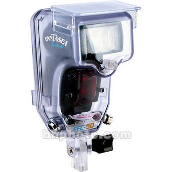 Fantasea Line FFL-50 Underwater Housing for Olympus FL-50 Flash w/ Sync Cord