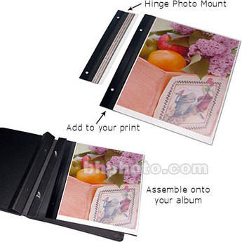 Print File Hinged Photo Mount - 11"