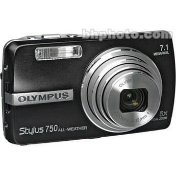 Olympus Stylus 750 Digital Camera (Black)