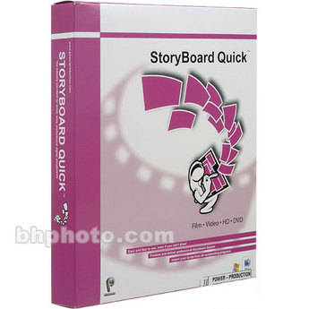 Power Production Storyboard Quick 5 Software for Mac and Windows - Educational License