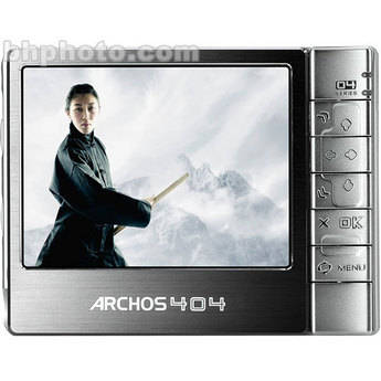Archos Gravador e Player de M�dia Digital 404 de 30Gb