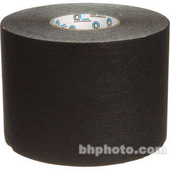 General Brand Black Duvetyne Tape - 6" x 25 Yards