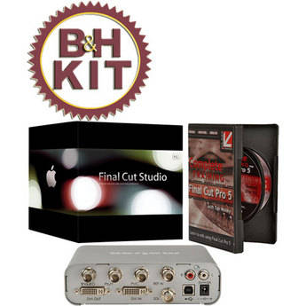 Apple Final Cut Studio 2 Software Suite and Matrox MXO Hardware Bundle