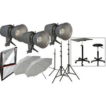 Impact VSD300 Monolight Deluxe Portrait Kit (120VAC)