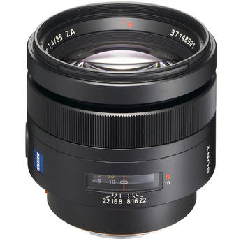 Sony Lente Autofoco SAL-85F14Z Telefoto 85mm f/1.4 Carl Zeiss Planar T*