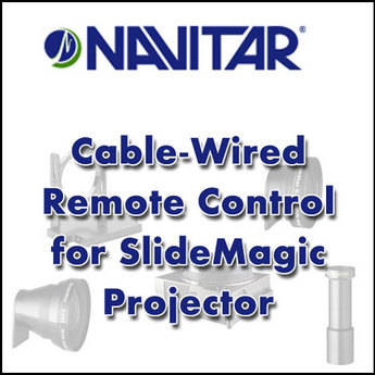 Navitar Cable-Wired Remote Control for the Navitar SlideMagic Projector