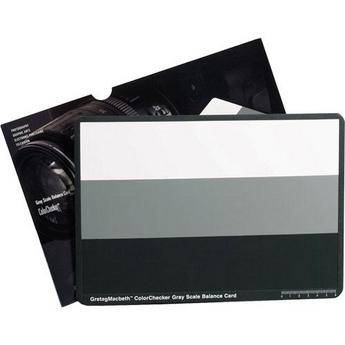 X-Rite ColorChecker Gray Scale Card