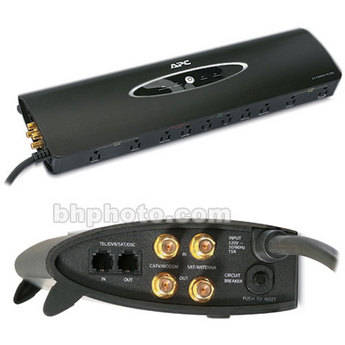 APC C5 Home Theater Power Filter & Surge Protector - Black