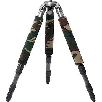 LensCoat LegCoat Tripod Leg Protectors (Forest Green Camo) - for Gitzo 1227, 1297, 1220, 1257 & Bogen/Manfrotto 055MF3