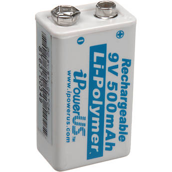 iPower 9V Li-Polymer 500mAh Battery