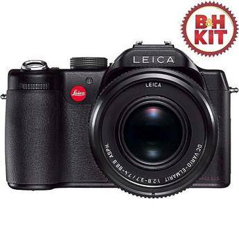 Leica V-Lux 1 Digital Camera Kit with Two 4GB SD Cards