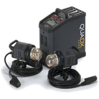 Bowens QUAD X Two Head Studio Set (110-240VAC)