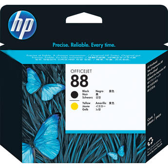 HP / Hewlett-Packard HP 88 Black and Yellow Printhead for Hewlett-Packard Of C9381A