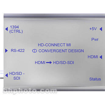 Convergent Design HD-Connect MI  Conversor de HDMI para HD/SD-SDI