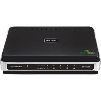 D-Link 5-Port 10/100/1000 Mbps Ethernet Desktop Switch