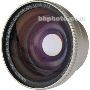 Raynox DVR-5002 Super Wideangle Converter Lens, 0.5X