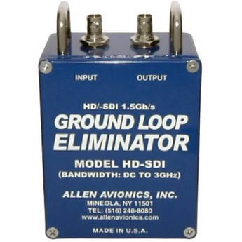 Allen-Avionics HD-SDI - Eliminador de "Hum" de V�deo