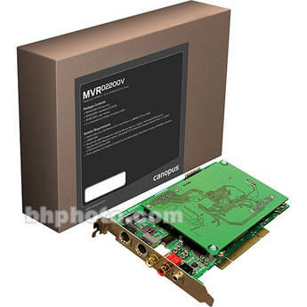 Grass Valley MVR-D2200V - Codificador e Decodificador MPEG-1/MPEG-2 Realtime para Windows - PCI