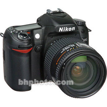 Nikon D80 SLR Digital Camera with Nikon 28-105mm Lens