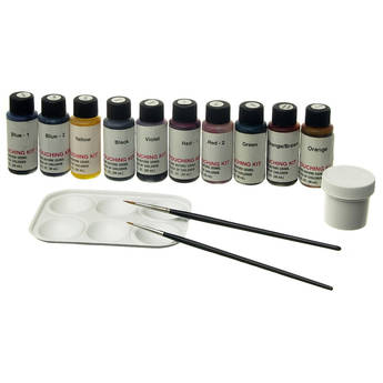 Berg Retouching Kit for Color Prints - 10 Colors