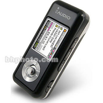 iAudio U3 4GB Portable MP3 Player with FM Radio and Voice Recording - Black